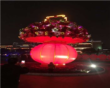 西安蓮湖區(qū)2019年元旦、春節(jié)亮化工程案例