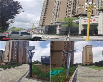 甘肅平?jīng)鲂率兰o(jì)集團(tuán)世紀(jì)花園庭院燈路、景觀路燈項(xiàng)目